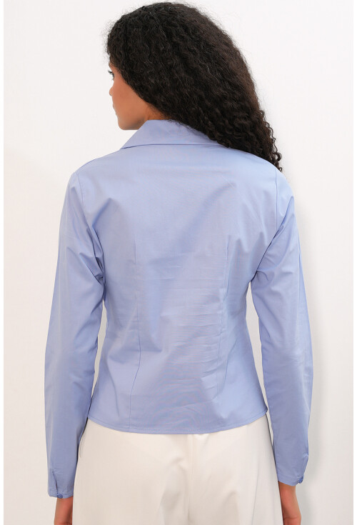 20231 Slim Fit Poplin Gömlek