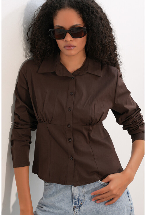 20231 Slim Fit Poplin Gömlek