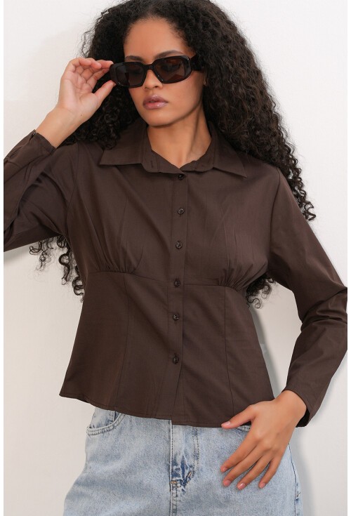20231 Slim Fit Poplin Gömlek