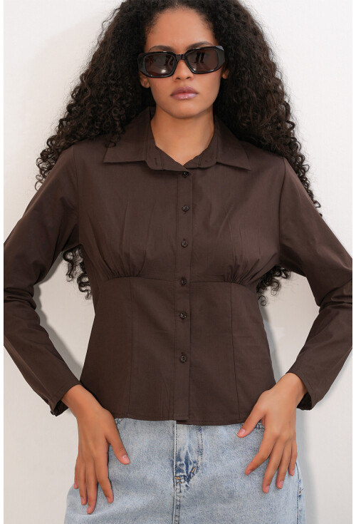 20231 Slim Fit Poplin Gömlek