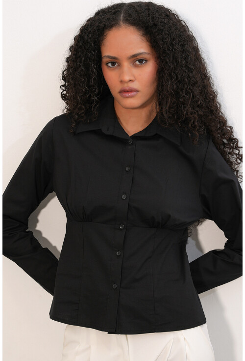 20231 Slim Fit Poplin Gömlek