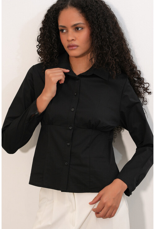 20231 Slim Fit Poplin Gömlek