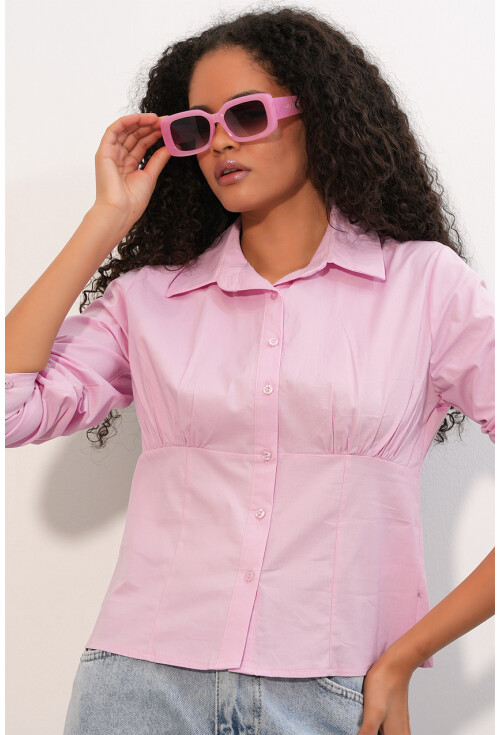 20231 Slim Fit Poplin Gömlek