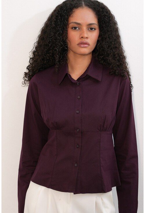 20231 Slim Fit Poplin Gömlek