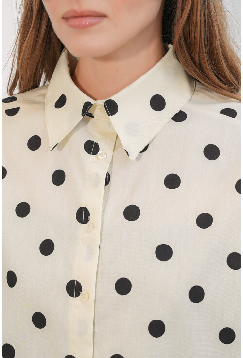 3900 Oversized Long Basic Shirt