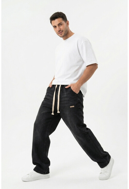 Erkek Rahat Kesim Baggy Jean Pantolon 30073