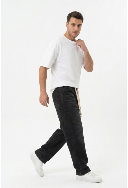 Erkek Rahat Kesim Baggy Jean Pantolon 30073