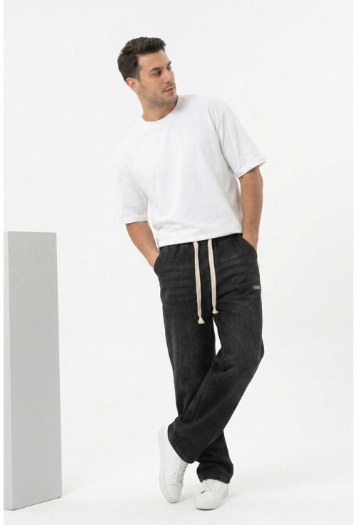 Erkek Rahat Kesim Baggy Jean Pantolon 30073
