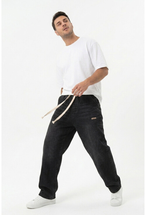 Erkek Rahat Kesim Baggy Jean Pantolon 30073