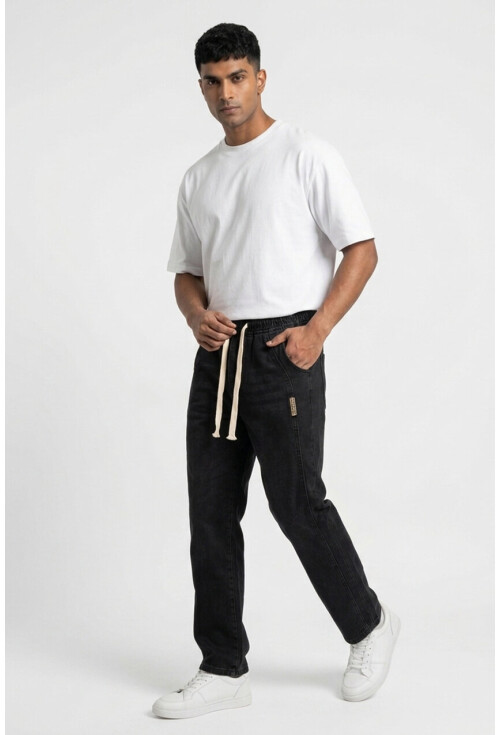 Erkek Rahat Kesim Baggy Jean Pantolon 30076