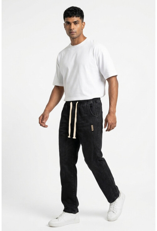 Erkek Rahat Kesim Baggy Jean Pantolon 30076