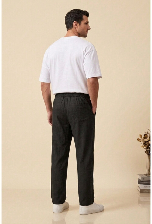 Erkek Rahat Keten Pantolon 30118