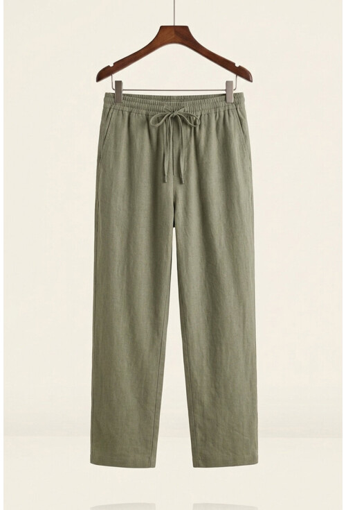Erkek Rahat Keten Pantolon 30118