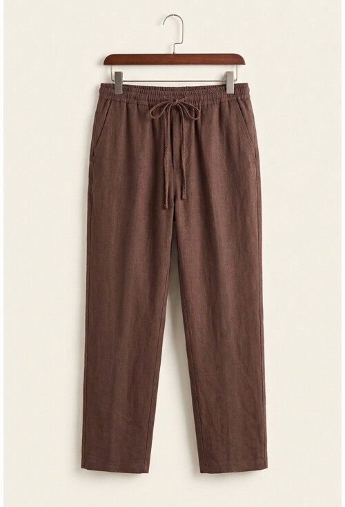Erkek Rahat Keten Pantolon 30118