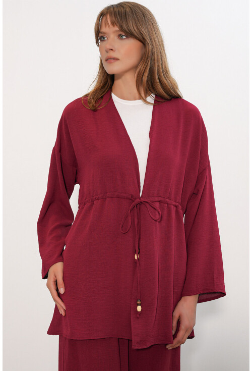 Kadın Ayrobin Kimono Pantolon İkili Takım 30101