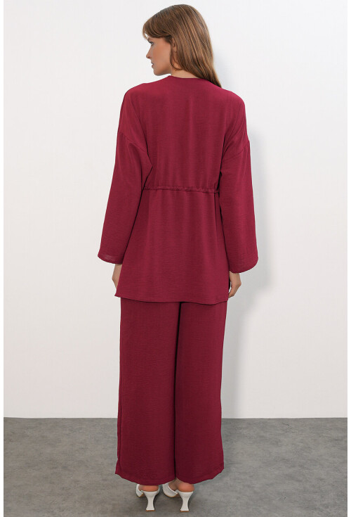 Kadın Ayrobin Kimono Pantolon İkili Takım 30101