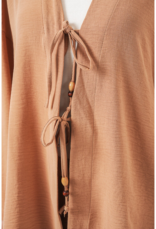 Kadın Ayrobin Kimono Pantolon İkili Takım 6739
