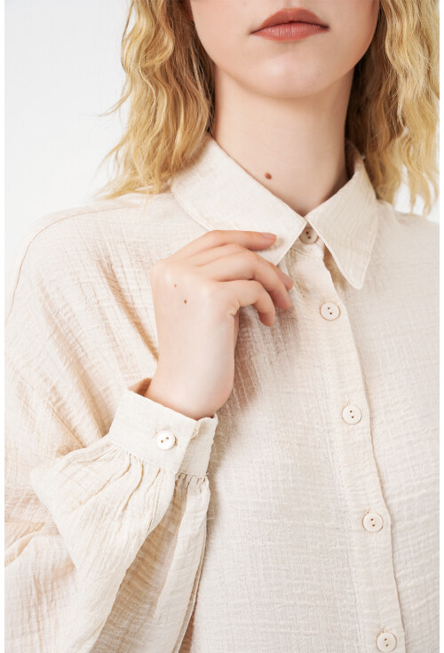 Kadın Dokulu Oversize Tunik 5989