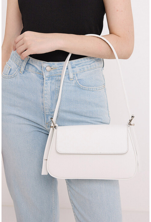 010169 Flap Baguette Bag