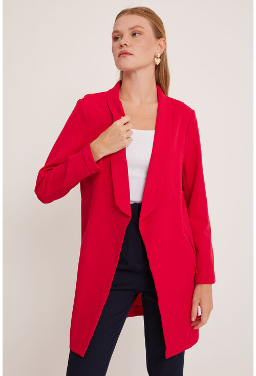 0705 Uzun Blazer Ceket