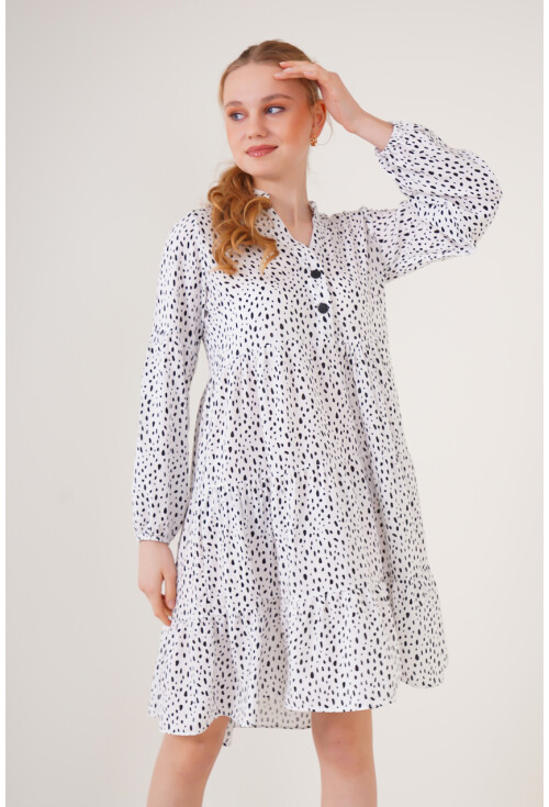 2322 Dress With Pattern