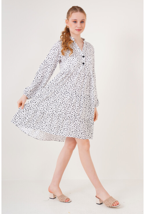 2322 Dress With Pattern