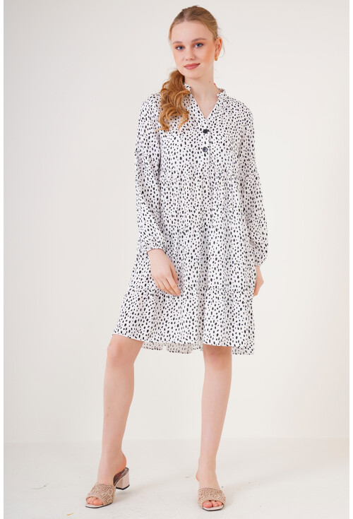 2322 Dress With Pattern