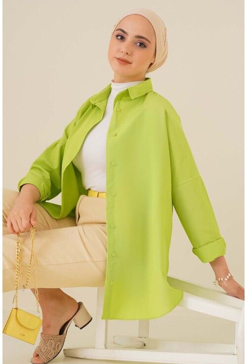 103901 Oversized Basic Hijab Shirt