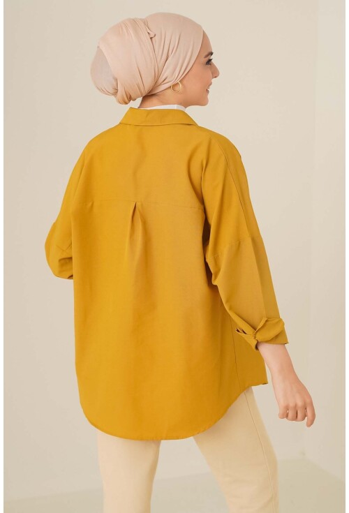 103901 Oversized Basic Hijab Shirt