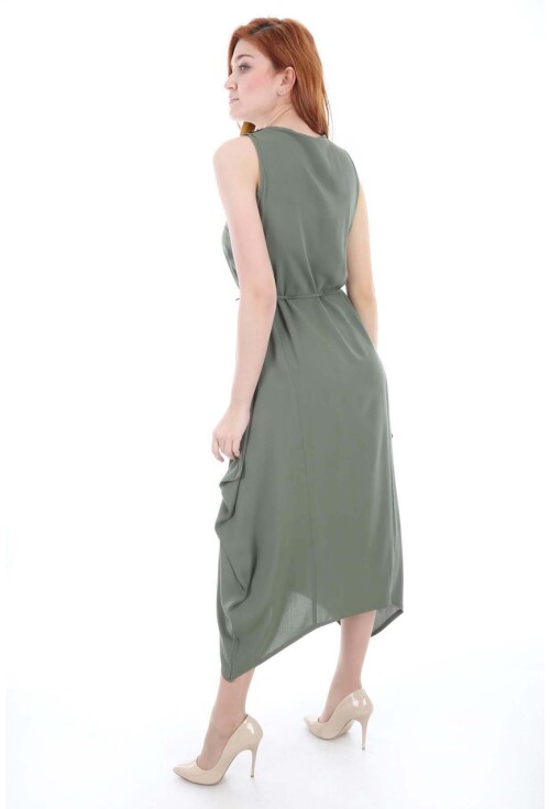 1512 Önü Nakışlı Elbise