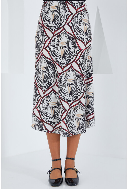 15806 Satin Skirt