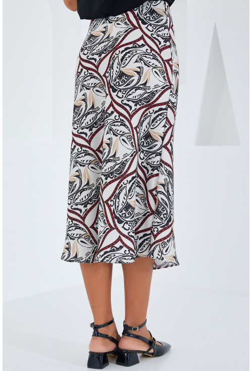 15806 Satin Skirt