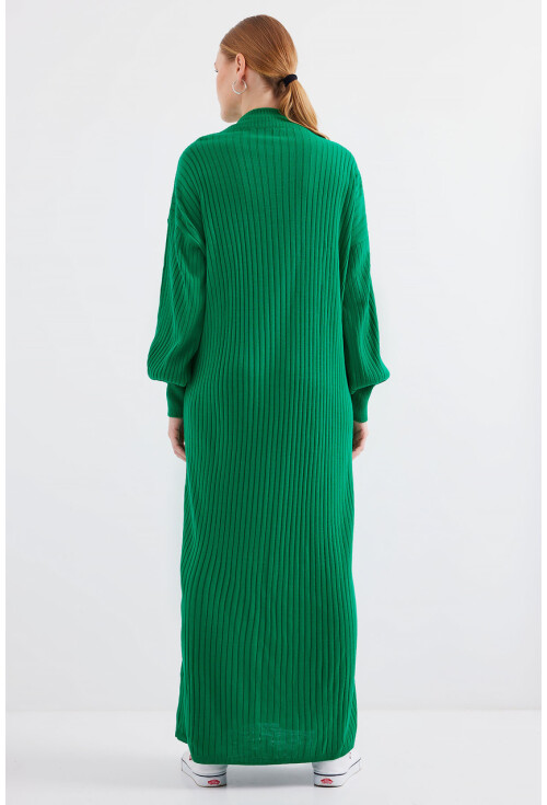 15839 Boydan Triko Elbise