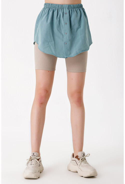 1888 Sweatshirt Ve Kazak Altı Gömlek Etek