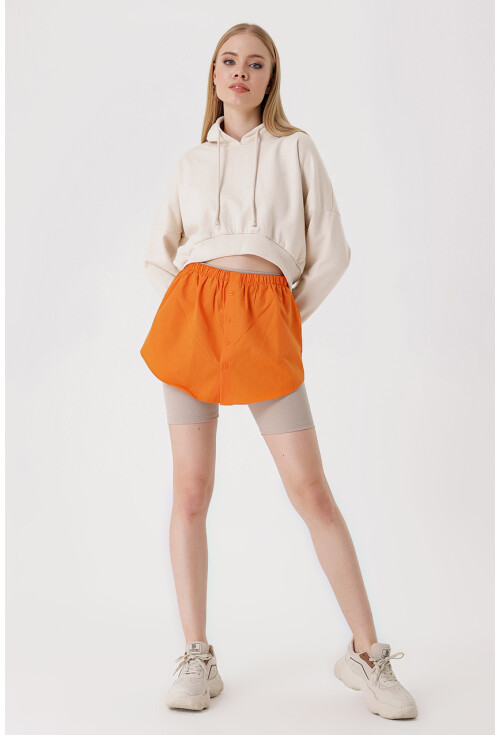 1888 Sweatshirt And Sweater Under Skirt