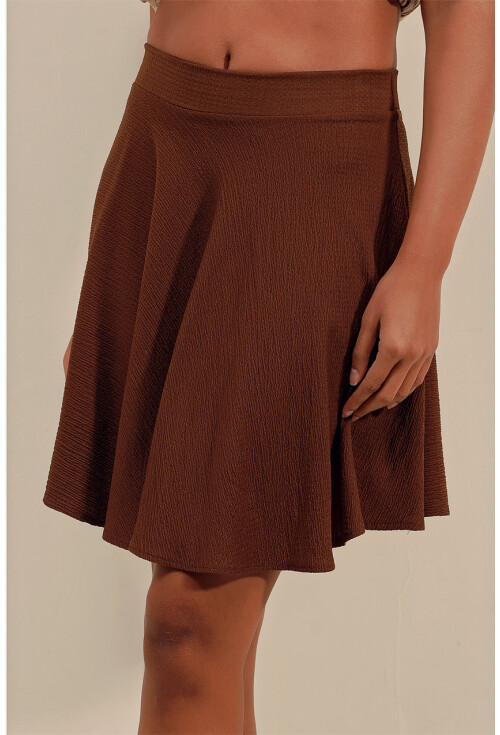 1885 Flared Mini Skirt