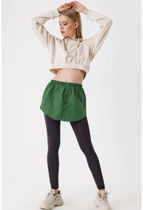 1888 Sweatshirt And Sweater Under Skirt