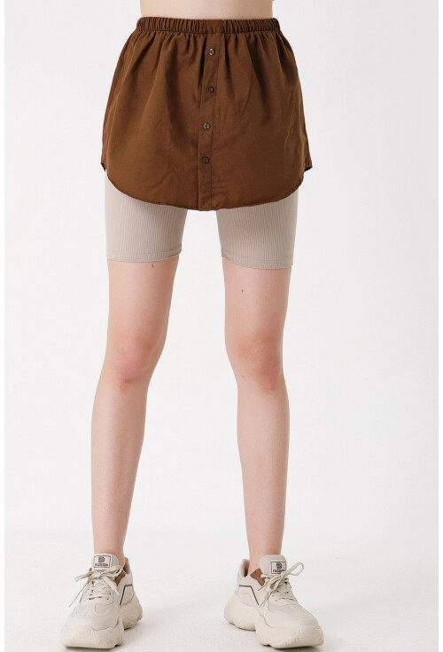 1888 Sweatshirt And Sweater Under Skirt