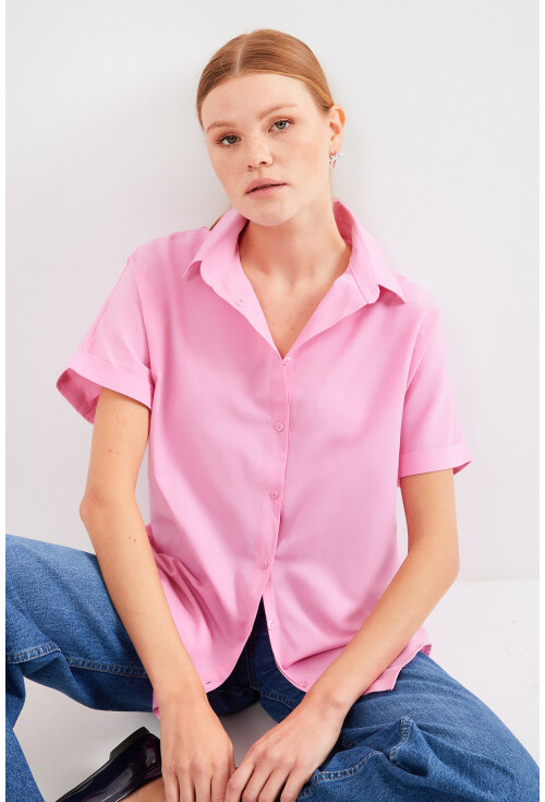20120 Oversized Short Sleeve Shirt