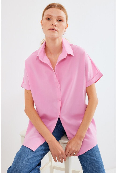 20120 Oversized Short Sleeve Shirt