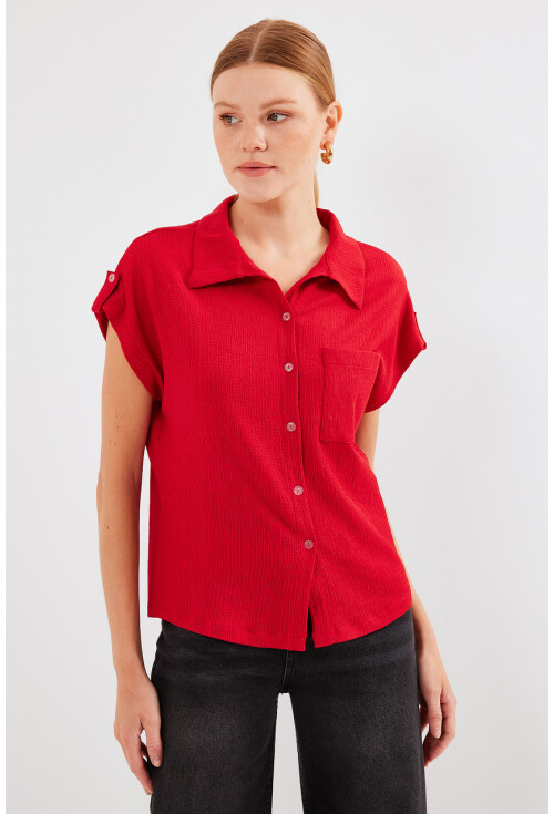 20256 Cuffed Double Short Sleeve Shirt