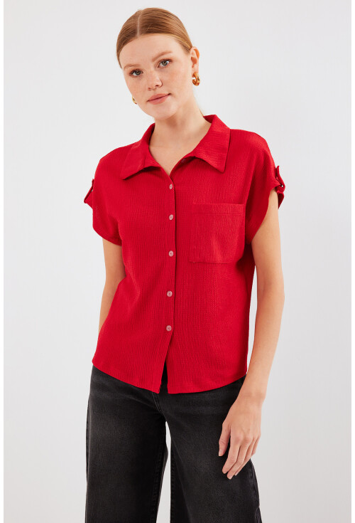 20256 Cuffed Double Short Sleeve Shirt