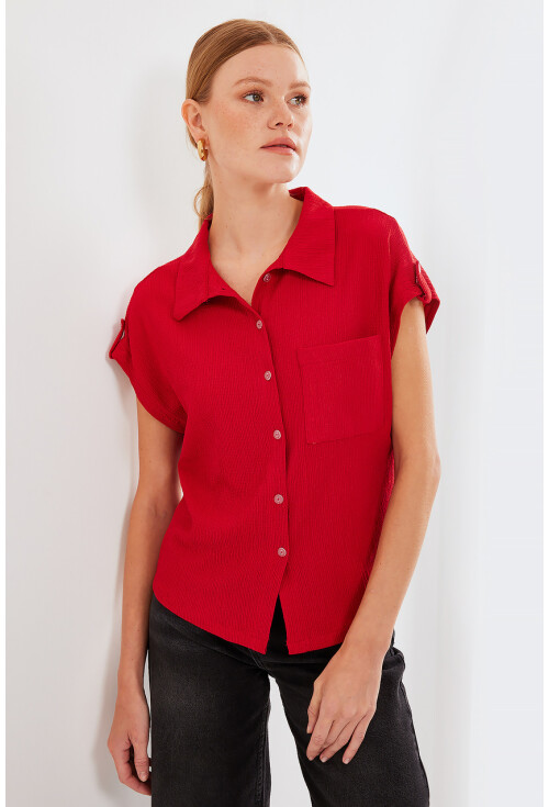 20256 Cuffed Double Short Sleeve Shirt