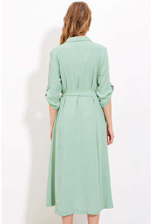 2442 Shirt Dress With Belt