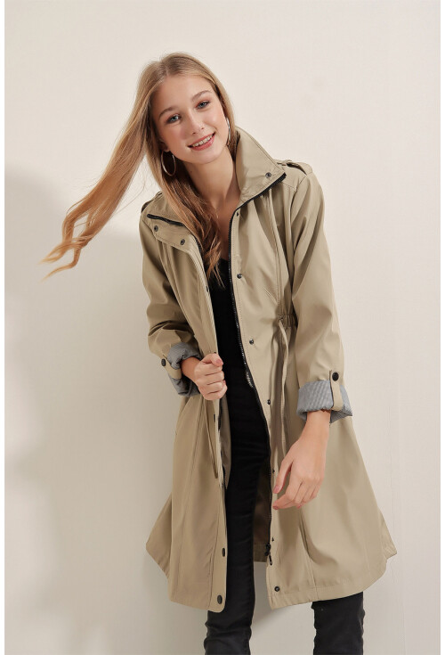 5808 Belted Trench Coat