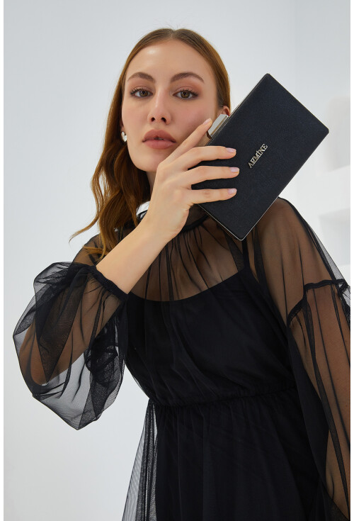 Armine Womens Shiny Evening Clutch Bag 010155