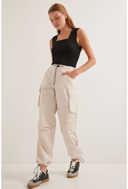 Womens Cargo Pants With Pockets 6655