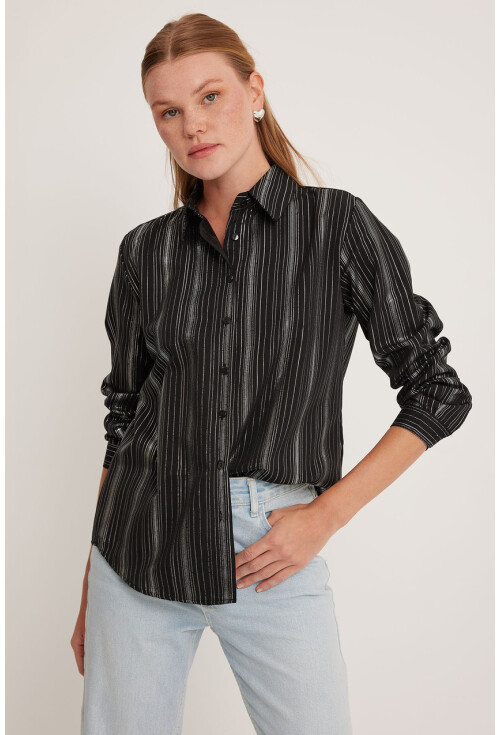 Womens Shirt With Foil Pattern 20253