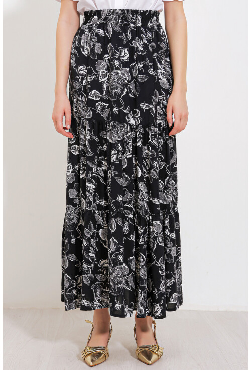 1898 Long Skirt With Pattern