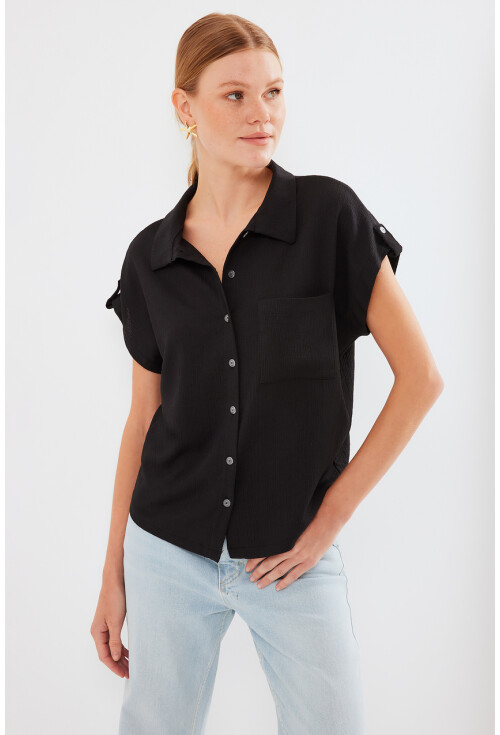 20256 Cuffed Double Short Sleeve Shirt